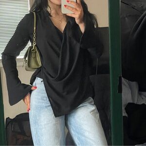 Asymmetricrical blouse